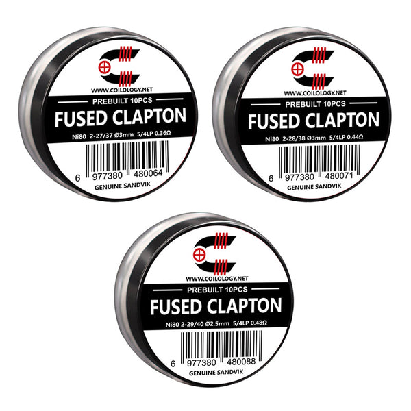 10pcs Coilology Pre-built Fused Clapton Coils – Other – Image 4