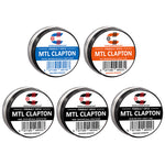 10pcs Coilology Pre-built MTL Clapton Coil – 27/37 Ni80 6/5lp ID:2.5mm 0.73ohm - 1Pack – Parcelcabin International Shipping