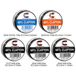 10pcs Coilology Pre-built MTL Clapton Coil – 27/37 Ni80 6/5lp ID:2.5mm 0.73ohm - 1Pack – Parcelcabin International Shipping