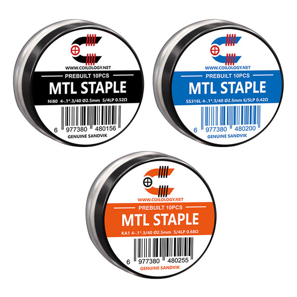 10pcs Coilology Pre-built MTL Staple Coils – Other – Image 4