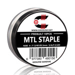 10pcs Coilology Pre-built MTL Staple Coils – 4-.1*.3/40 Ni80 5/4lp ID:2.5mm 0.52ohm - 1Pack – Parcelcabin International Shipping