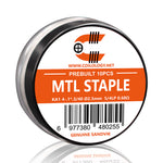 10pcs Coilology Pre-built MTL Staple Coils – 4-.1*.3/40 Ni80 5/4lp ID:2.5mm 0.52ohm - 1Pack – Parcelcabin International Shipping