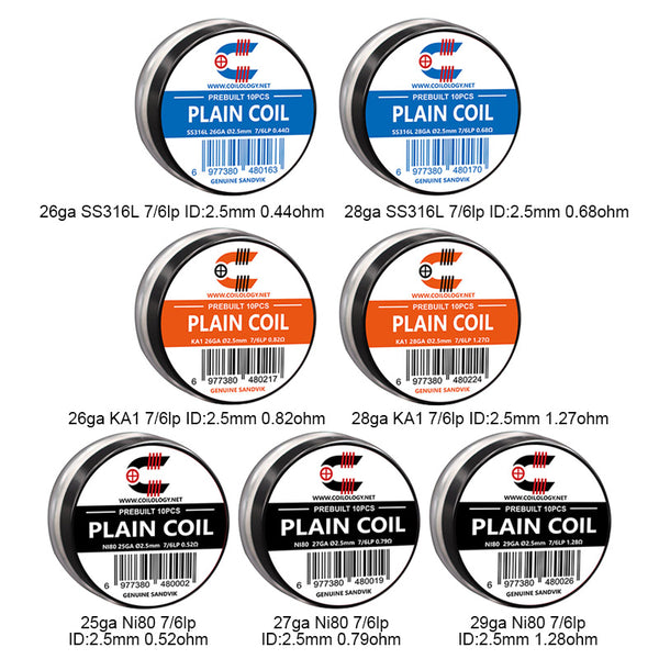 10pcs Coilology Pre-built Plain Coil – Other – Image 9