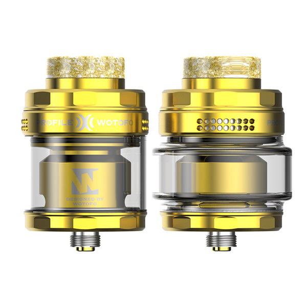 Wotofo Profile X RTA Atomizer 8ml (28mm) – Gold - Profile X RTA
