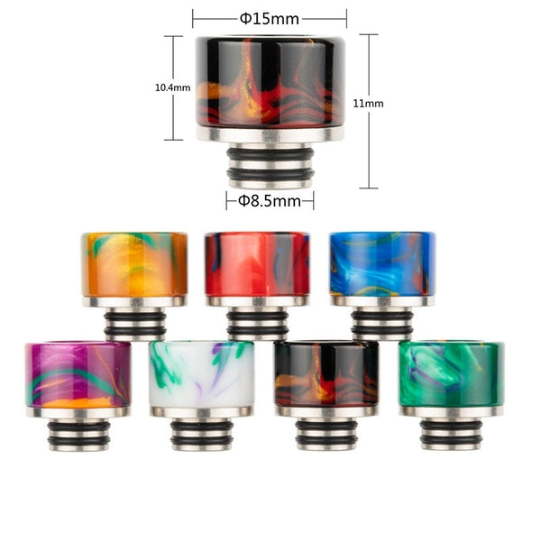Drip Tip en Résine Reewape 510 Couleur Aléatoire (10pcs/paquet) – AS131 - 1 paquet
