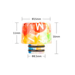 Drip Tip en Résine Reewape 510 Couleur Aléatoire (10pcs/paquet) – Default Title
