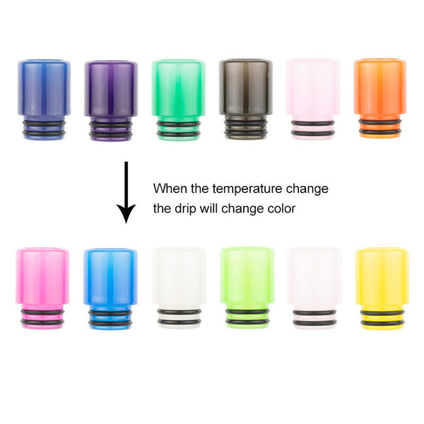 Drip Tip en Résine Reewape 510 Couleur Aléatoire (10pcs/paquet) – AS229W - 1 lot
