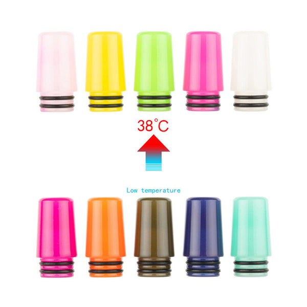 Drip Tip en Résine Reewape 510 Couleur Aléatoire (10pcs/paquet) – AS260W - Lot de 1
