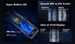 VOOPOO Argus E40 Pod System Kit 1800mAh 4.5ml – Spray Black - Argus E40 Kit
