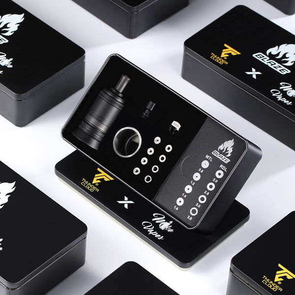 Atomiseur de réservoir ThunderCloud x Mike Vapes Blaze MTL RTA 3 ml (22 mm) – Atomiseur de réservoir ThunderCloud x Mike Vapes Blaze MTL RTA 3 ml (22 mm)
