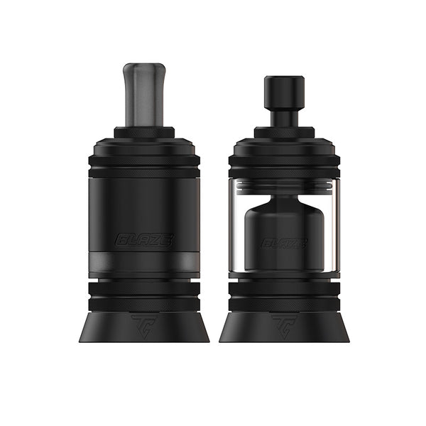 Atomiseur de réservoir ThunderCloud x Mike Vapes Blaze MTL RTA 3 ml (22 mm) – Noir mat - Blaze MTL RTA
