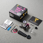 Atomiseur reconstructible ThunderCloud x Vaping Bogan Bonza Pro RTA 6ml – Acier inoxydable brossé - Bonza Pro RTA
