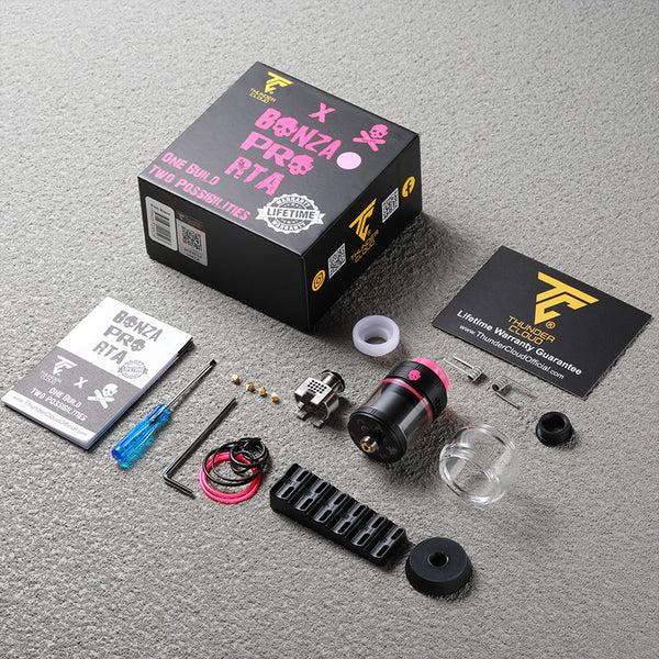 Atomiseur reconstructible ThunderCloud x Vaping Bogan Bonza Pro RTA 6ml – Atomiseur reconstructible ThunderCloud x Vaping Bogan Bonza Pro RTA 6ml
