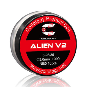 
          Coilology Alien V2 Coil Ni80 3*26/36Ga 3mm (10pcs/pack) – Other – Parcelcabin International Shipping
        