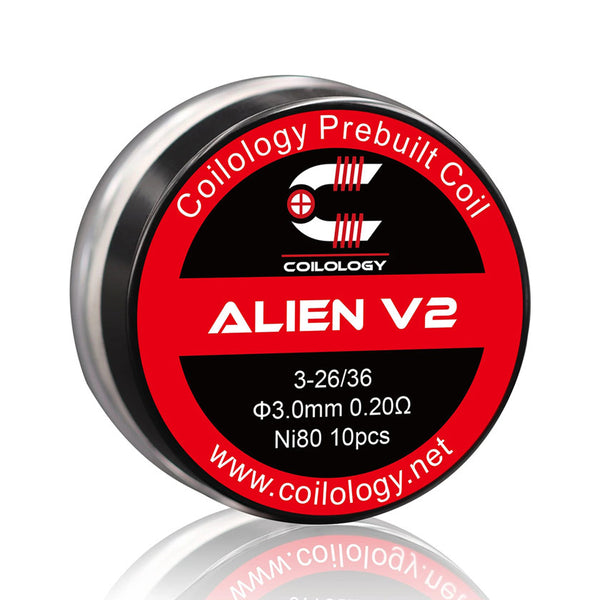 Coilology Alien V2 Coil Ni80 3*26/36Ga 3mm (10pcs/pack) – Other – Parcelcabin International Shipping