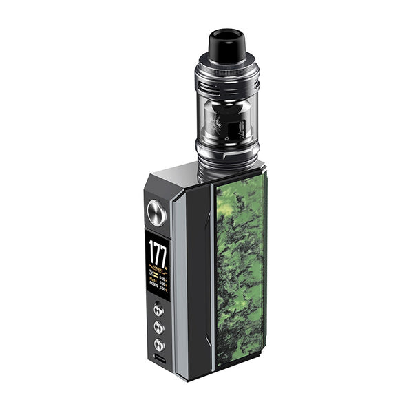 Kit Voopoo Drag 4 Box Mod avec atomiseur Uforce-L Tank 4ml – Vert Forêt canon de fusil - Version australienne
