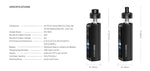 Geekvape Aegis Force Kit 3200mAh 5ml (Max 80W) – Chamelon Prism - Aegis Force Kit – Parcelcabin International Shipping