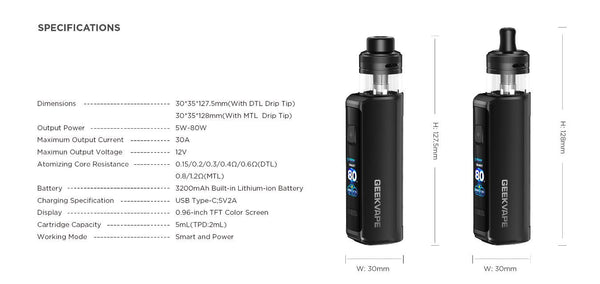 Geekvape Aegis Force Kit 3200mAh 5ml (Max 80W) – Geekvape – Image 10