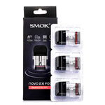Cartouche SMOK Novo 2 Pod 2ml (3 pièces/paquet) – Novo 2X Meshed 0.9ohm MTL - 1Pack
