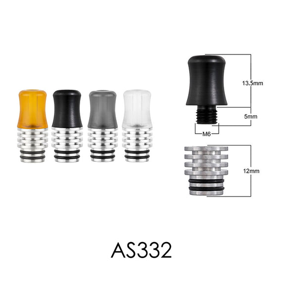 Drip Tip en Résine Reewape 510 Couleur Aléatoire (10pcs/paquet) – AS332 - 1Pack
