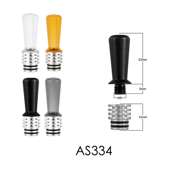 Drip Tip en Résine Reewape 510 Couleur Aléatoire (10pcs/paquet) – AS334 - 1 Paquet
