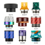 Reewape Drip Tip Résine 810 Couleur Aléatoire (10 pièces/paquet) – AS116F - 1 Paquet
