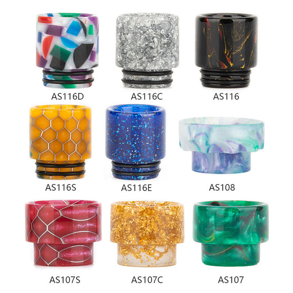 Reewape Drip Tip Résine 810 Couleur Aléatoire (10 pièces/paquet) – Reewape Drip Tip Résine 810 Couleur Aléatoire (10 pièces/paquet)
