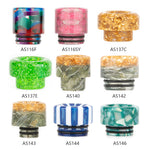Reewape Drip Tip Résine 810 Couleur Aléatoire (10 pièces/paquet) – AS116F - 1 Paquet
