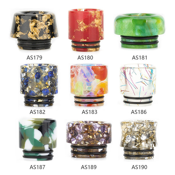 Reewape Drip Tip Résine 810 Couleur Aléatoire (10 pièces/paquet) – Reewape Drip Tip Résine 810 Couleur Aléatoire (10 pièces/paquet)
