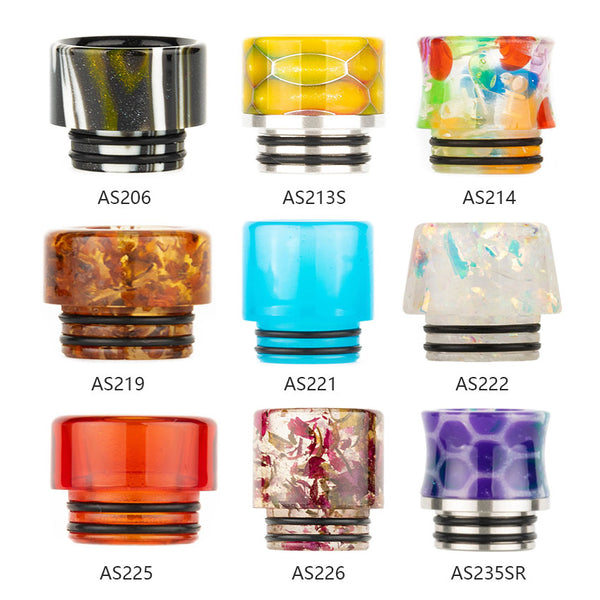 Reewape Drip Tip Résine 810 Couleur Aléatoire (10 pièces/paquet) – Reewape Drip Tip Résine 810 Couleur Aléatoire (10 pièces/paquet)
