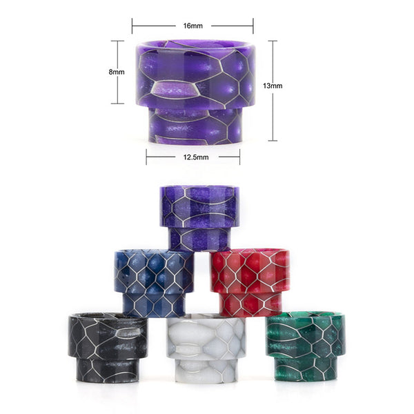 Reewape Drip Tip Résine 810 Couleur Aléatoire (10 pièces/paquet) – AS107S - Lot de 1
