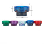 Reewape Drip Tip Résine 810 Couleur Aléatoire (10 pièces/paquet) – AS116F - 1 Paquet
