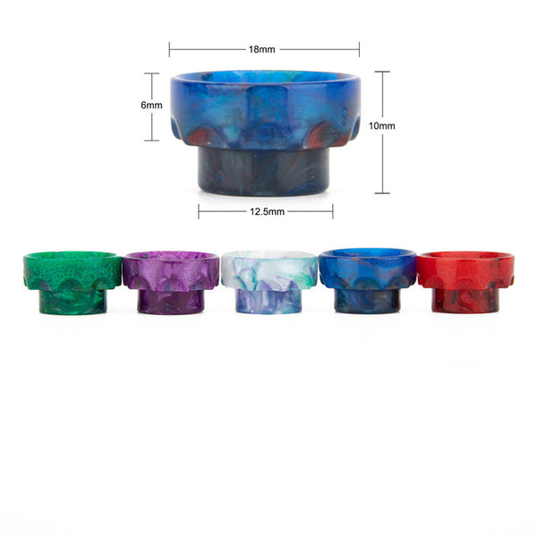 Reewape Drip Tip Résine 810 Couleur Aléatoire (10 pièces/paquet) – AS108 - 1 Paquet
