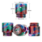 Reewape Drip Tip Résine 810 Couleur Aléatoire (10 pièces/paquet) – AS116F - 1 Paquet
