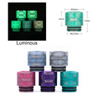 Reewape Drip Tip Résine 810 Couleur Aléatoire (10 pièces/paquet) – AS116F - 1 Paquet
