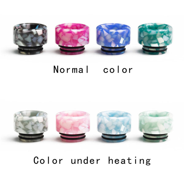Reewape Drip Tip Résine 810 Couleur Aléatoire (10 pièces/paquet) – AS146 - Lot de 1
