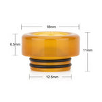 Reewape Drip Tip Résine 810 Couleur Aléatoire (10 pièces/paquet) – AS116F - 1 Paquet
