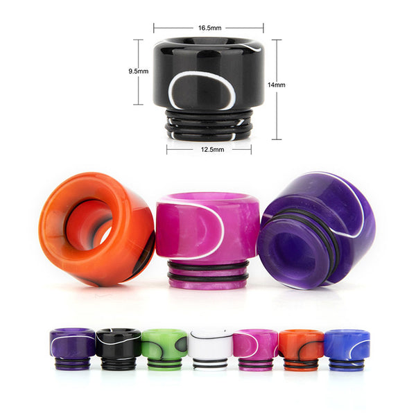 Reewape Drip Tip Résine 810 Couleur Aléatoire (10 pièces/paquet) – AS161 - Lot de 1
