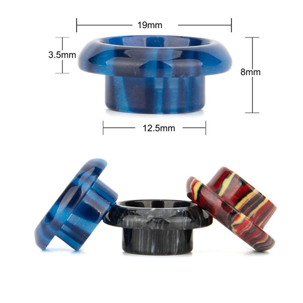 Reewape Drip Tip Résine 810 Couleur Aléatoire (10 pièces/paquet) – AS166 - 1 paquet
