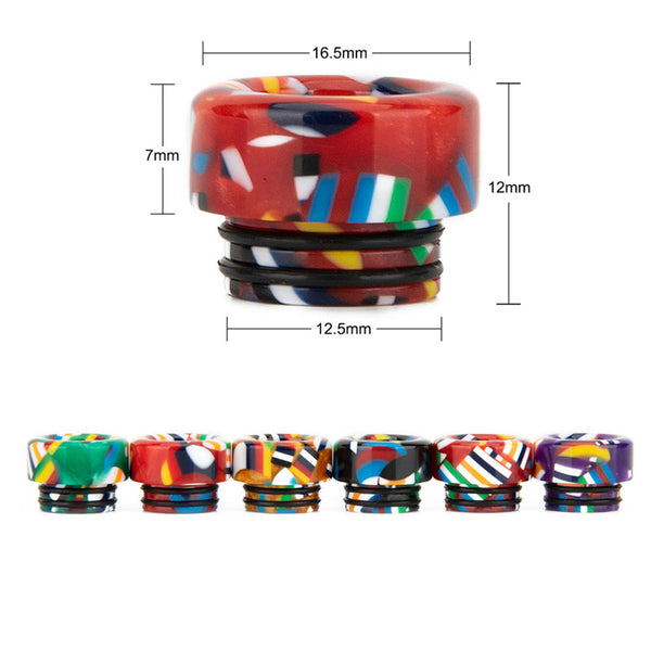 Reewape Drip Tip Résine 810 Couleur Aléatoire (10 pièces/paquet) – Reewape Drip Tip Résine 810 Couleur Aléatoire (10 pièces/paquet)
