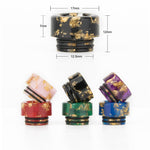 Reewape Drip Tip Résine 810 Couleur Aléatoire (10 pièces/paquet) – AS116F - 1 Paquet
