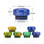 Reewape Drip Tip Résine 810 Couleur Aléatoire (10 pièces/paquet) – AS116F - 1 Paquet
