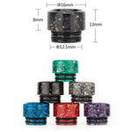Reewape Drip Tip Résine 810 Couleur Aléatoire (10 pièces/paquet) – AS116F - 1 Paquet
