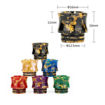 Reewape Drip Tip Résine 810 Couleur Aléatoire (10 pièces/paquet) – AS116F - 1 Paquet
