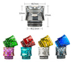 Reewape Drip Tip Résine 810 Couleur Aléatoire (10 pièces/paquet) – AS116F - 1 Paquet
