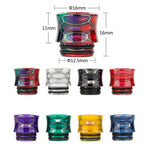 Reewape Drip Tip Résine 810 Couleur Aléatoire (10 pièces/paquet) – AS116F - 1 Paquet
