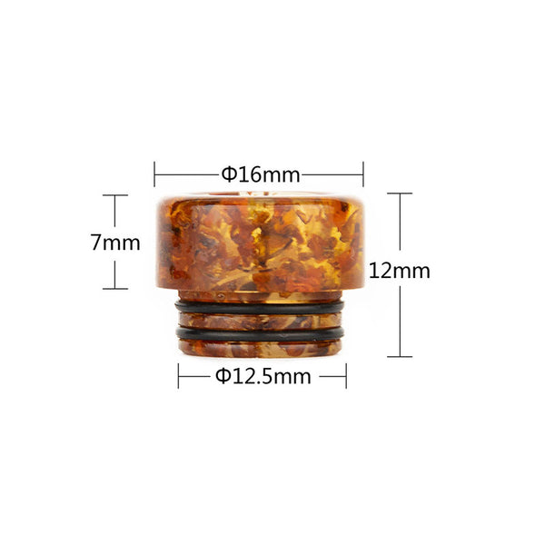 Reewape Drip Tip Résine 810 Couleur Aléatoire (10 pièces/paquet) – AS219 - 1Pack
