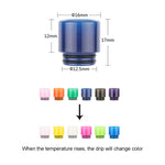 Reewape Drip Tip Résine 810 Couleur Aléatoire (10 pièces/paquet) – AS116F - 1 Paquet
