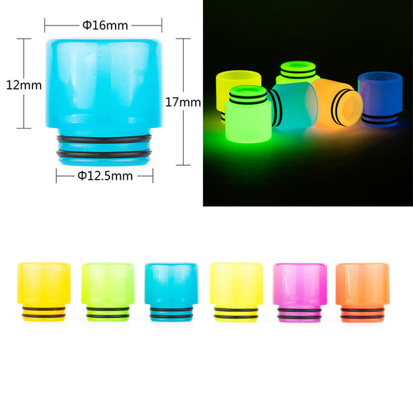 Reewape Drip Tip Résine 810 Couleur Aléatoire (10 pièces/paquet) – AS221 - 1 paquet
