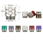 Reewape Drip Tip Résine 810 Couleur Aléatoire (10 pièces/paquet) – AS116F - 1 Paquet
